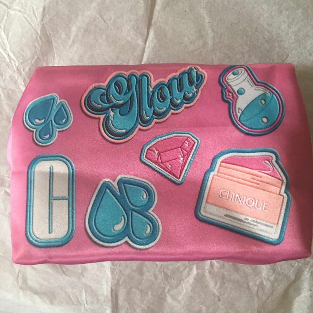 Clinique Makeup Bag Satin New
